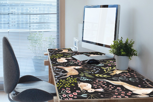 Desk pad Forest animals