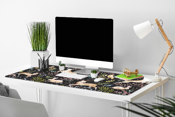 Desk pad Forest animals