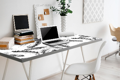 Large desk mat for children Feathers