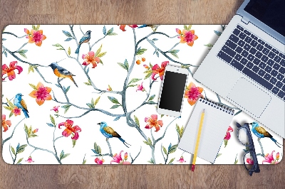 Desk mat Birds on branches