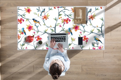 Desk mat Birds on branches