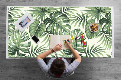 Desk pad tropical pattern