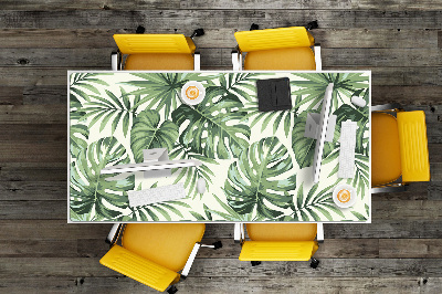 Desk pad tropical pattern