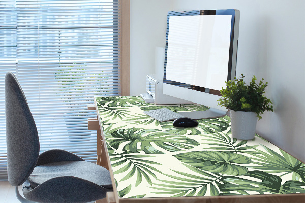 Desk pad tropical pattern