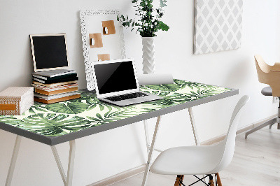 Desk pad tropical pattern