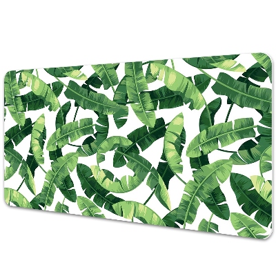 Full desk pad tropical leaves