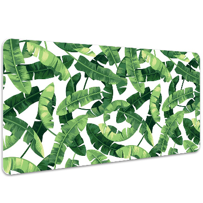 Full desk pad tropical leaves