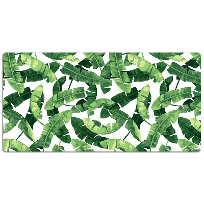 Full desk pad tropical leaves