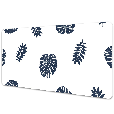 Full desk pad tropical leaves