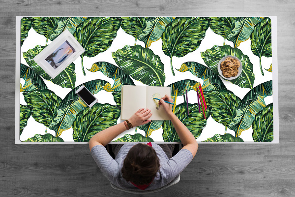 Large desk mat for children monstera