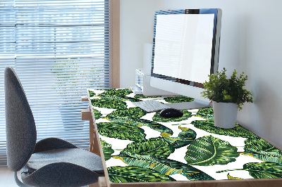 Large desk mat for children monstera