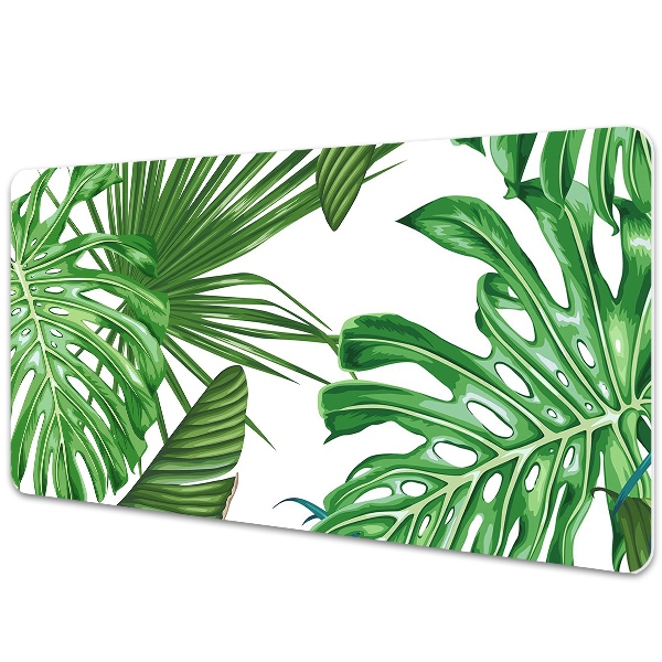 Large desk mat for children monstera