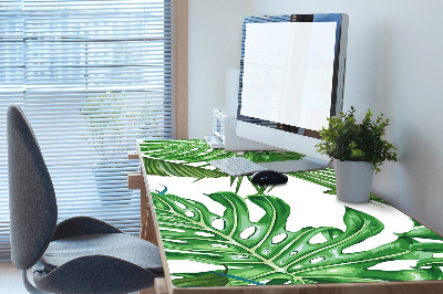 Large desk mat for children monstera