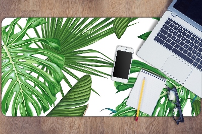 Large desk mat for children monstera