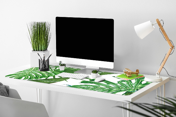 Large desk mat for children monstera