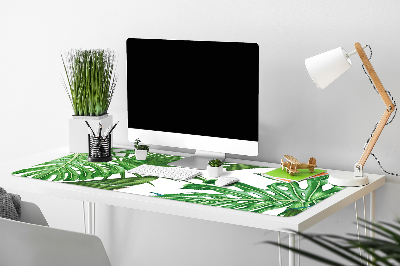 Large desk mat for children monstera