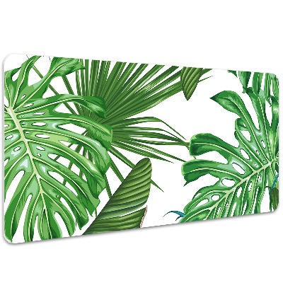 Large desk mat for children monstera