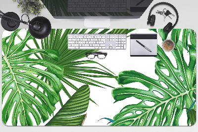 Large desk mat for children monstera