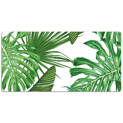 Large desk mat for children monstera