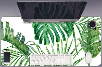 Full desk protector Palma and Monstera