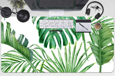 Full desk protector Palma and Monstera