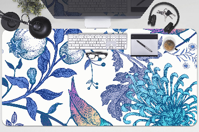 Full desk mat spring birds