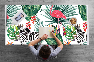 Desk pad Flaming and zebra