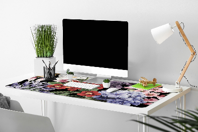 Large desk mat for children Peony