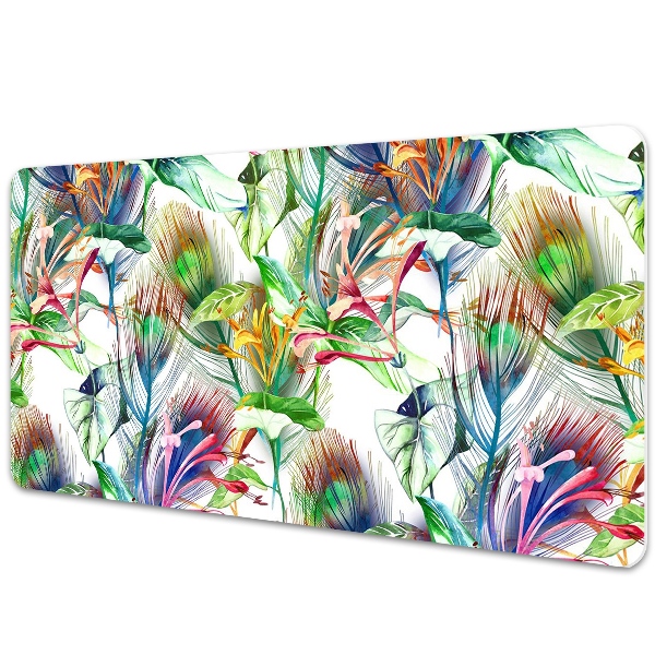 Desk pad Colorful flowers