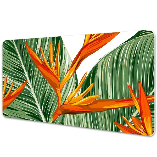 Full desk mat palm leaves