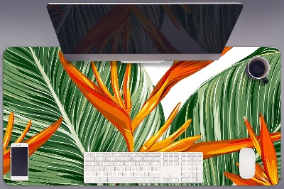 Full desk mat palm leaves