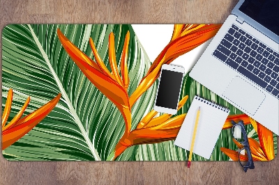 Full desk mat palm leaves