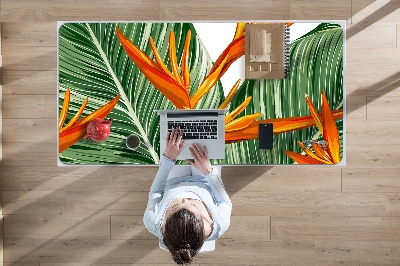 Full desk mat palm leaves