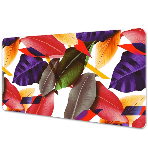 Desk pad Colorful leaves