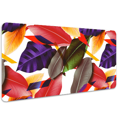 Desk pad Colorful leaves