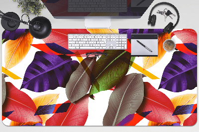 Desk pad Colorful leaves