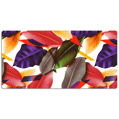 Desk pad Colorful leaves