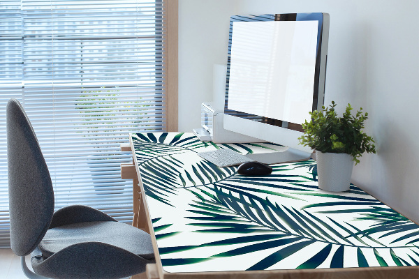 Full desk mat Green leaves