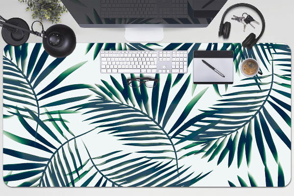 Full desk mat Green leaves