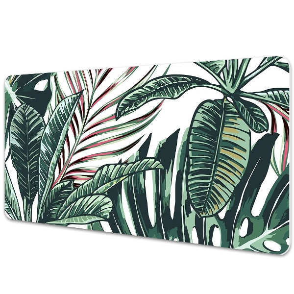 Full desk protector Tropical palm