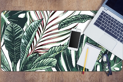 Full desk protector Tropical palm