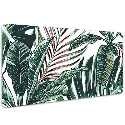 Full desk protector Tropical palm