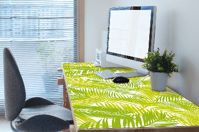 Full desk mat Green leaves