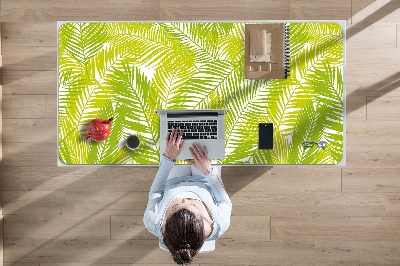 Full desk mat Green leaves