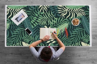 Full desk mat palm leaves