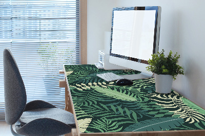 Full desk mat palm leaves