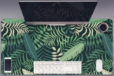 Full desk mat palm leaves