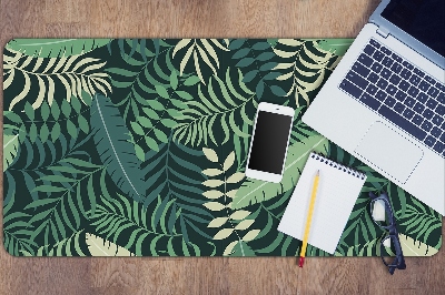 Full desk mat palm leaves