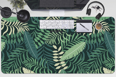 Full desk mat palm leaves