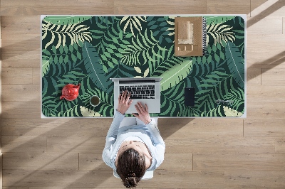 Full desk mat palm leaves